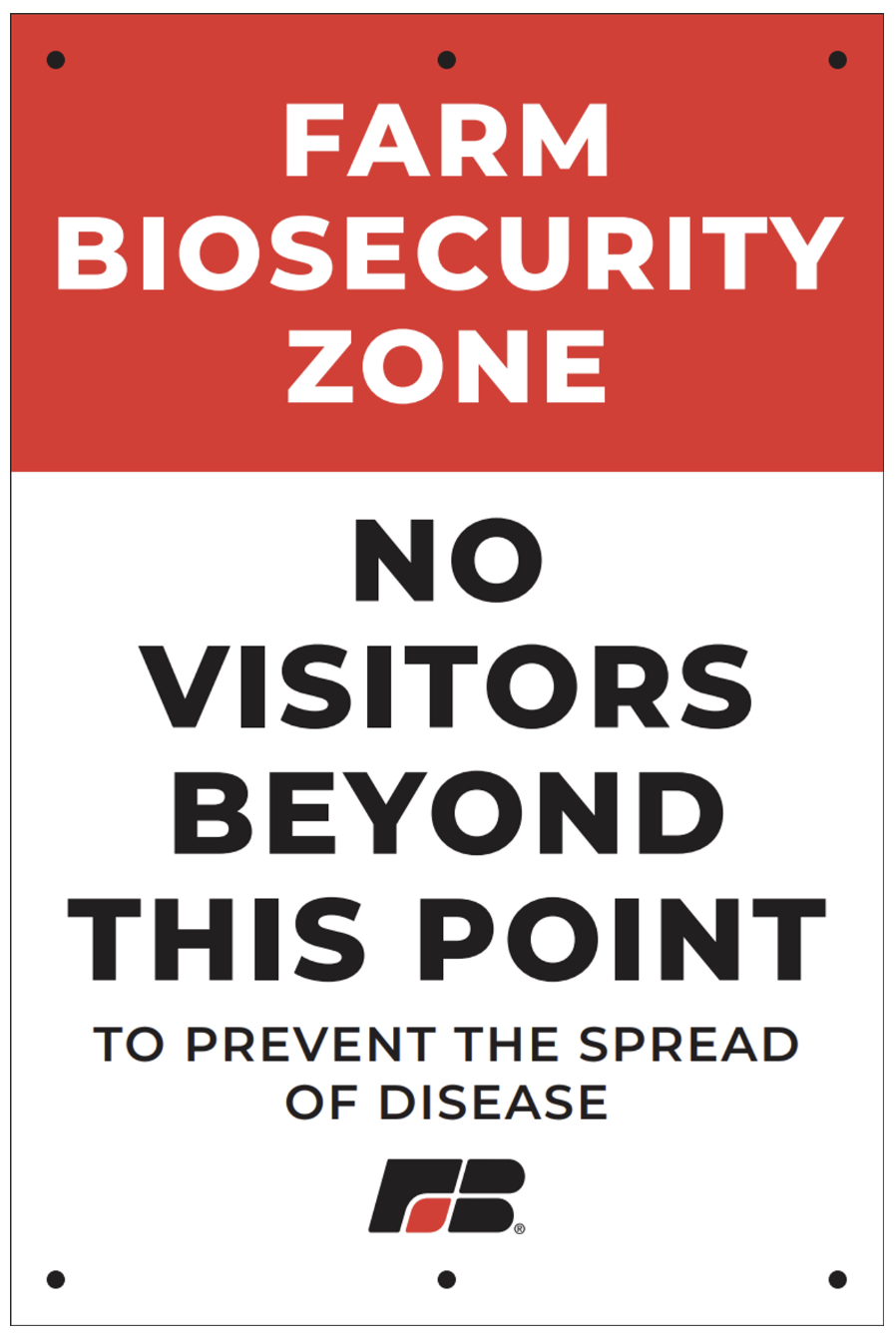 Free biosecurity signs available to Farm Bureau members | Michigan Farm ...