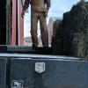 Matt loading hay